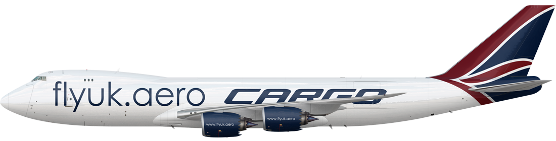 Boeing 747-8F in Cargo livery